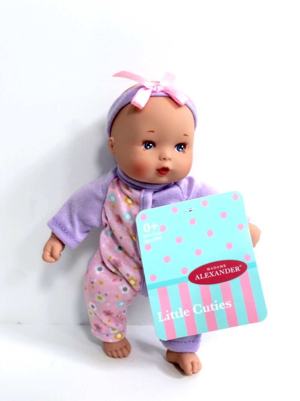 Madame Alexander Little Cuties Purple Doll 8 inch NEW